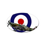 Spitfire And Roundel Sticker 10 Pack (Oval) Front