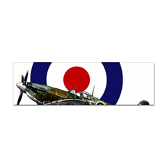 Spitfire And Roundel Bumper Sticker 10 Pack by TheManCave