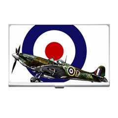 Spitfire And Roundel Business Card Holder by TheManCave