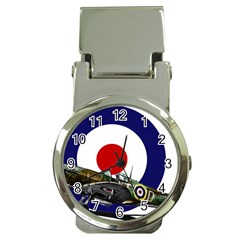 Spitfire And Roundel Money Clip With Watch