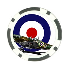 Spitfire And Roundel Poker Chip