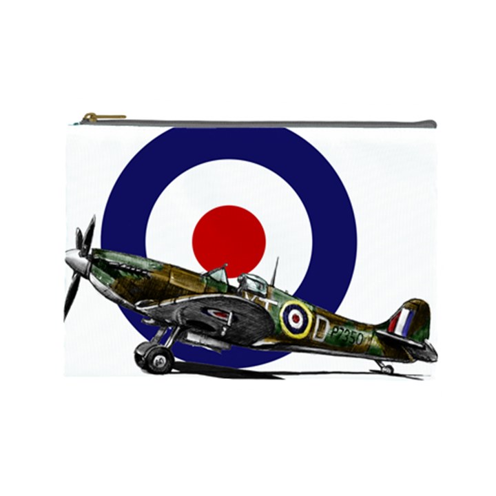 Spitfire And Roundel Cosmetic Bag (Large)