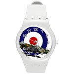 Spitfire And Roundel Plastic Sport Watch (Medium) Front