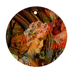 Autumn Round Ornament by icarusismartdesigns