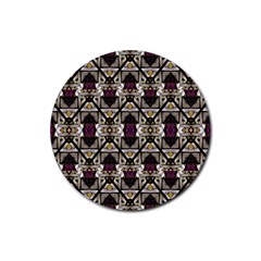 Abstract Geometric Modern Seamless Pattern Drink Coasters 4 Pack (round) by dflcprints