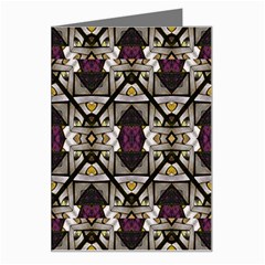 Abstract Geometric Modern Seamless Pattern Greeting Card by dflcprints