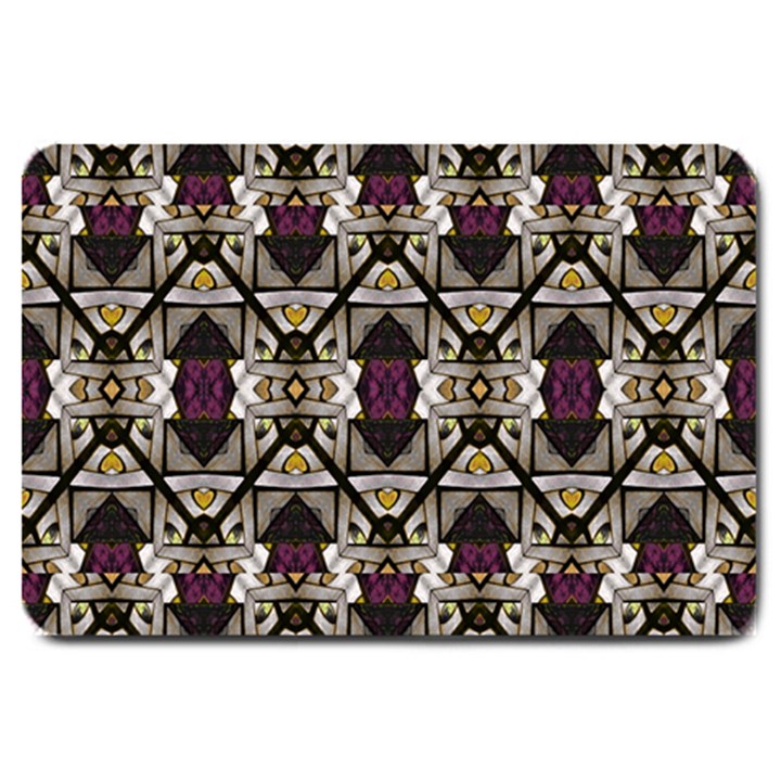 Abstract Geometric Modern Seamless Pattern Large Door Mat