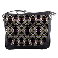 Abstract Geometric Modern Seamless Pattern Messenger Bag