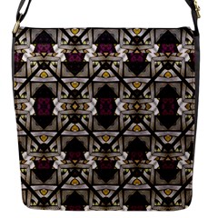 Abstract Geometric Modern Seamless Pattern Flap Closure Messenger Bag (small) by dflcprints