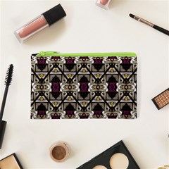 Abstract Geometric Modern Seamless Pattern Cosmetic Bag (xs)