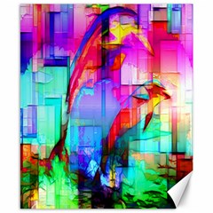 Tim Henderson Dolphins Canvas 8  X 10  (unframed) by TheWowFactor