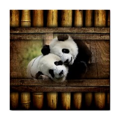 Panda Love Ceramic Tile