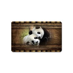 Panda Love Magnet (name Card)