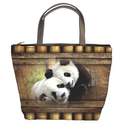 Panda Love Bucket Handbag by TheWowFactor