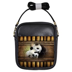 Panda Love Girl s Sling Bag