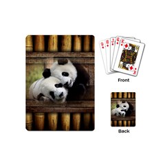 Panda Love Playing Cards (mini) by TheWowFactor