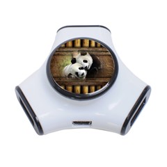 Panda Love 3 Port Usb Hub by TheWowFactor