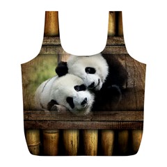 Panda Love Reusable Bag (l)