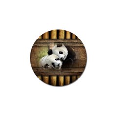 Panda Love Golf Ball Marker