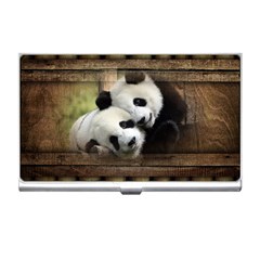 Panda Love Business Card Holder