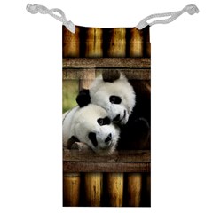 Panda Love Jewelry Bag by TheWowFactor