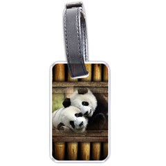 Panda Love Luggage Tag (one Side)