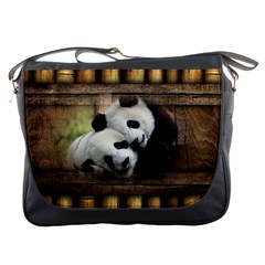 Panda Love Messenger Bag