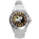 Panda Love Plastic Sport Watch (Large) Front