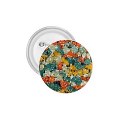 Paint Strokes In Retro Colors 1 75  Button