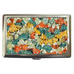 Paint Strokes In Retro Colors Cigarette Money Case