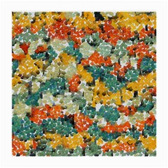 Paint Strokes In Retro Colors Glasses Cloth (medium)