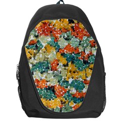 Paint Strokes In Retro Colors Backpack Bag