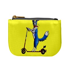 A Dog On A Scooter Coin Change Purse by retz