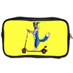 A Dog On A Scooter Travel Toiletry Bag (One Side) Front