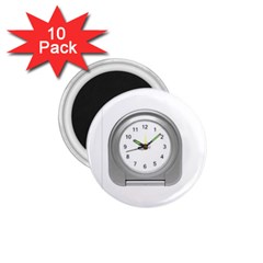 Alarm 1 75  Button Magnet (10 Pack) by Classicclocks