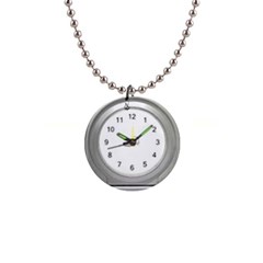 Alarm Button Necklace by Classicclocks