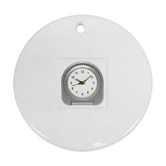 Alarm Round Ornament (two Sides)