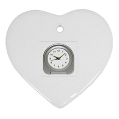 Alarm Heart Ornament (two Sides)