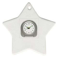 Alarm Star Ornament (two Sides)