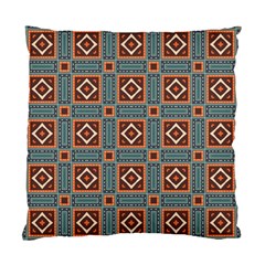 Squares Rectangles And Other Shapes Pattern Standard Cushion Case (two Sides) by LalyLauraFLM