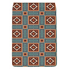 Squares Rectangles And Other Shapes Pattern Removable Flap Cover (small)