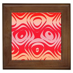 Gradient Shapes Framed Tile by LalyLauraFLM