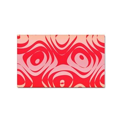 Gradient Shapes Sticker (rectangular)