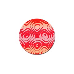 Gradient Shapes Golf Ball Marker