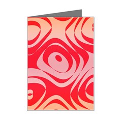 Gradient Shapes Mini Greeting Card