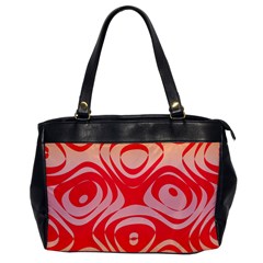 Gradient Shapes Oversize Office Handbag (one Side)