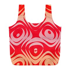 Gradient Shapes Full Print Recycle Bag (l)