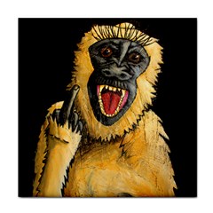 Monkey Bastard Face Towel by retz