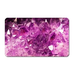 Amethyst Stone Of Healing Magnet (rectangular)