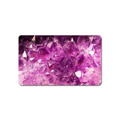 Amethyst Stone Of Healing Magnet (name Card) by FunWithFibro